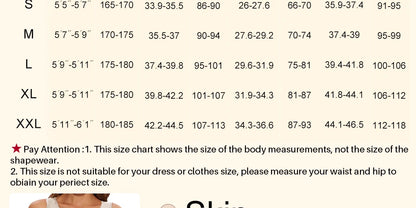 POKARLA Sexy Bodysuits Full Coverage Shapewear Thigh Slim Body Suit Wide Shoulder Body Shaper Jumpsuit Seamless Shapers Slimmer