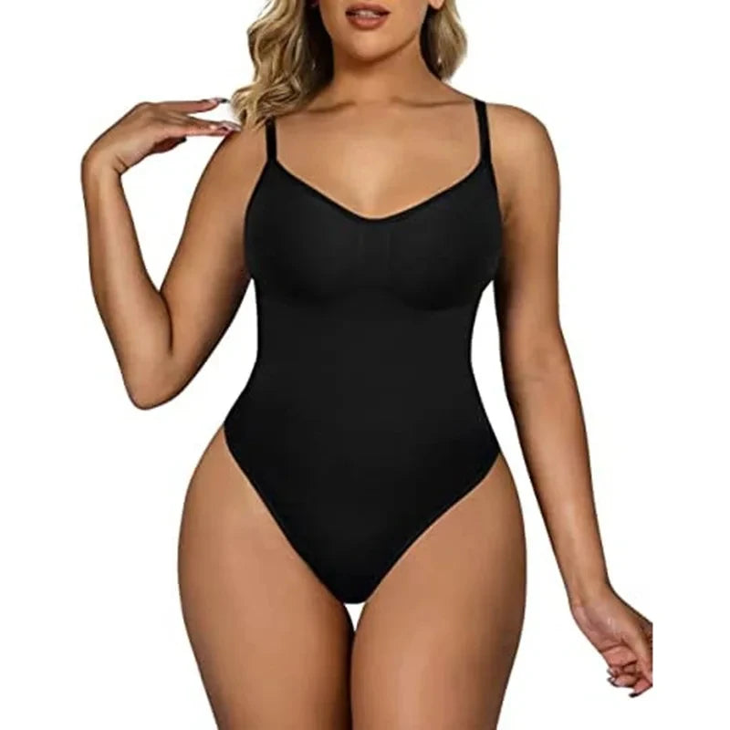 Fajas Colombianas Thong Bodysuit Seamless Shapewear Women Waist Trainer Flat Belly Body Shaper Tummy Control Slimming Underwear