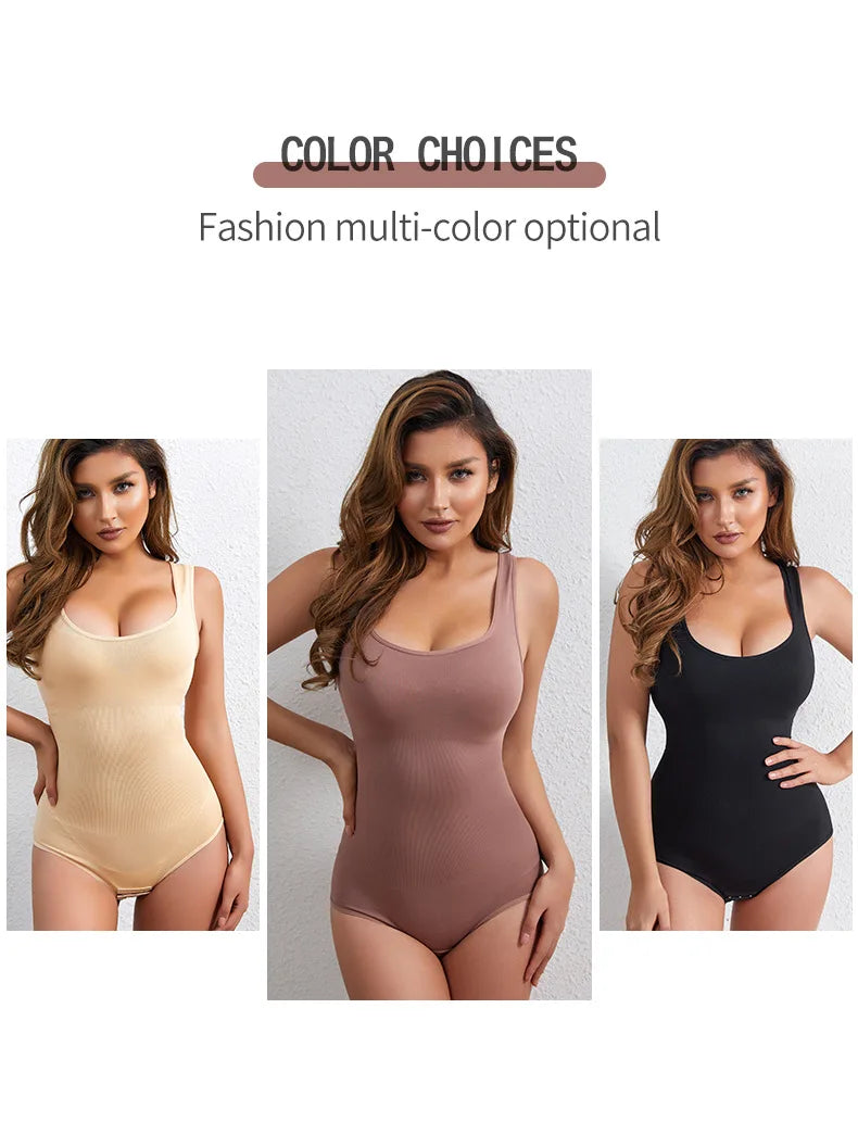 Damen Shapewear Miederslip mit Korsett und weiten Trägern, Figurformender Unterkörperformer, Shapewear für die Zeit nach der Geburt, Bauchkontrolle, Camis, Top